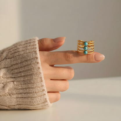 Anillo Talismán Turquesa