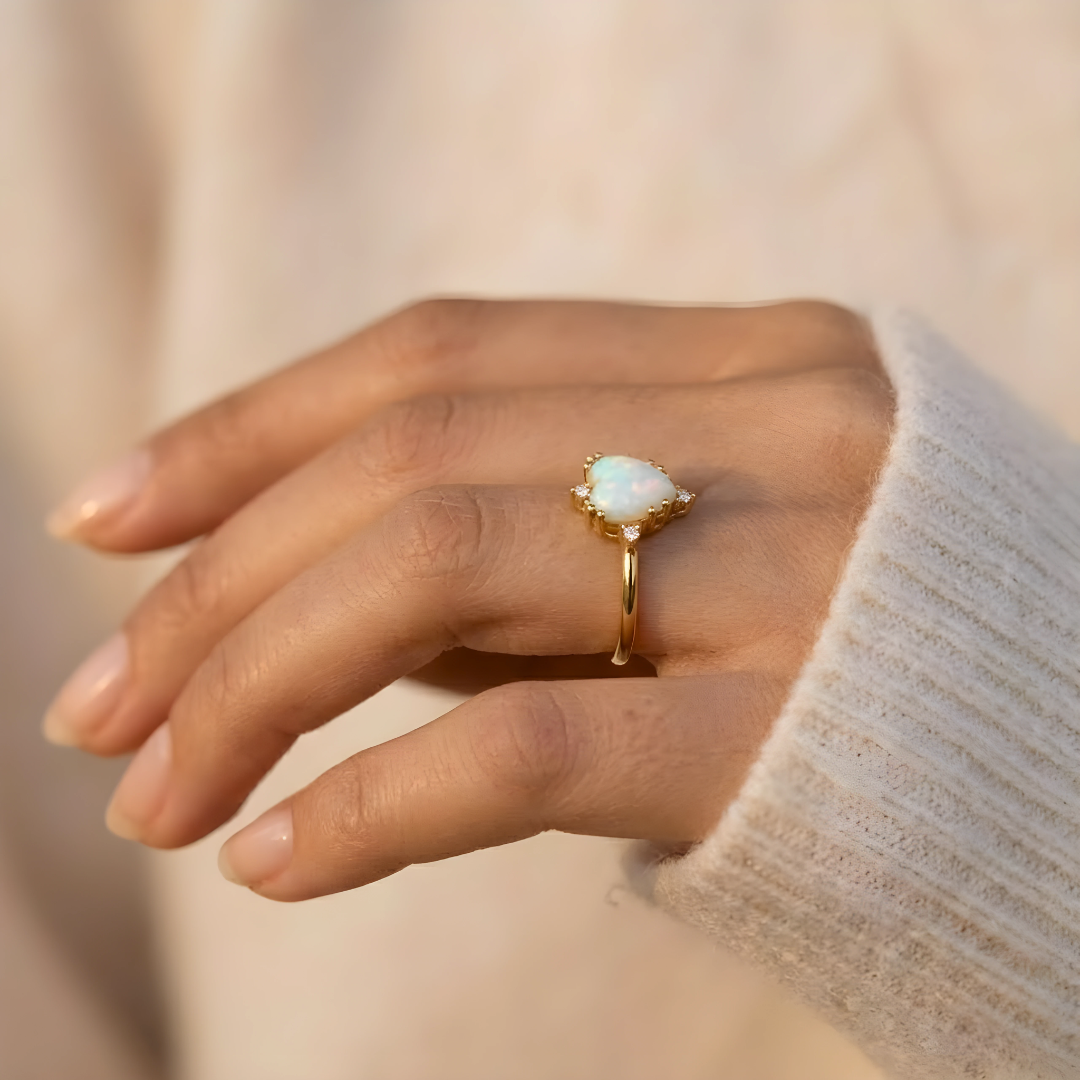 Anillo Talismán Ópalo