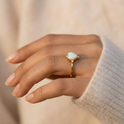 Anillo Talismán Ópalo