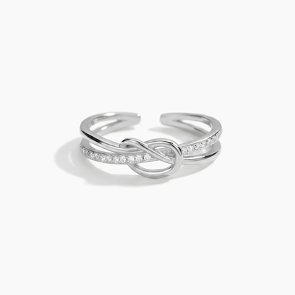 Anillo Nudo de corazón