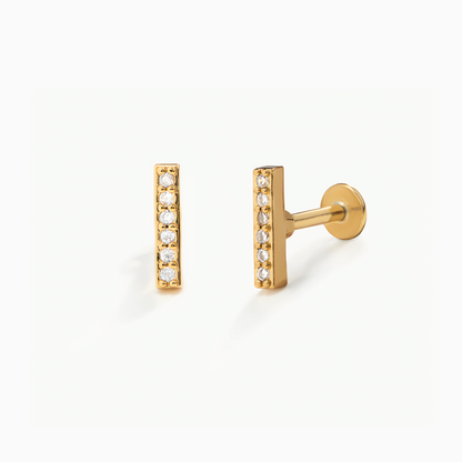 Pendientes Gold Diamond