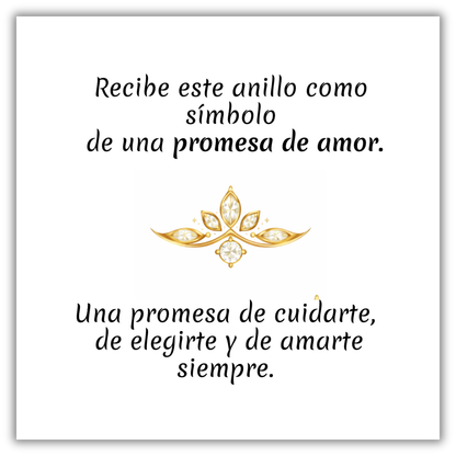 Anillo Promesa Infinita